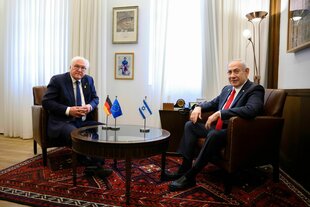 Bundespräsident Steinmeier bei Benjamin Netanjahu