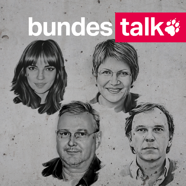Köpfe von Pauline Jäckels, Pascal Beucker, Sabine am Orde, Stefan Reinecke