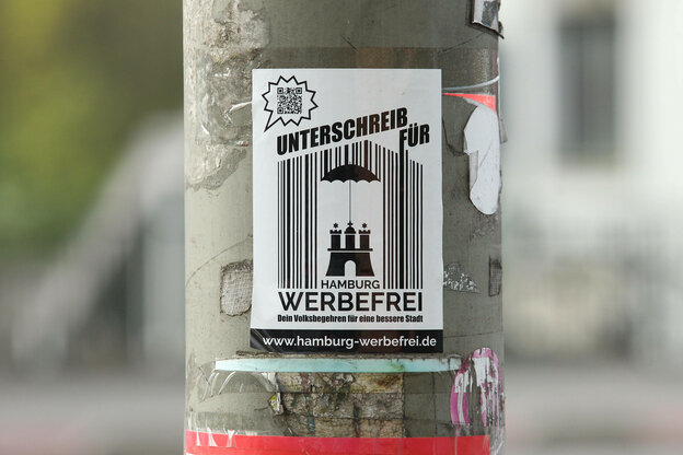 Sticker der Volksinitiative 