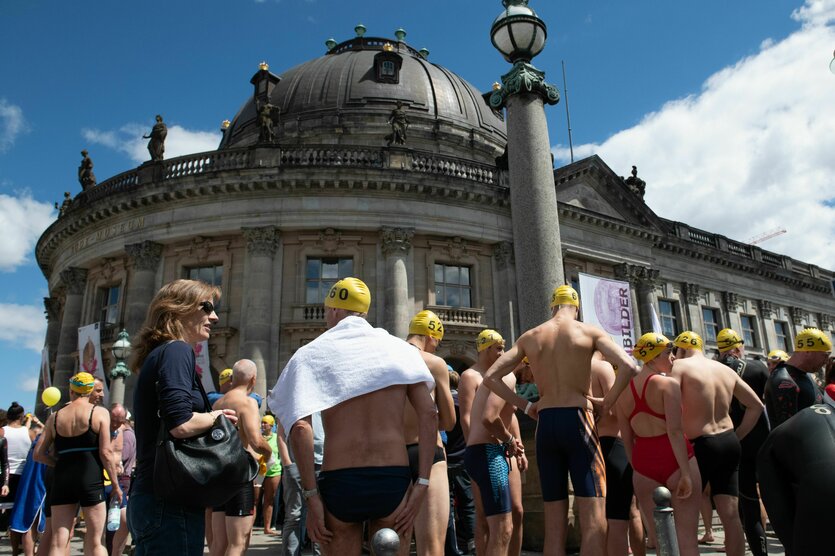 Baden auf der Museumsinsel