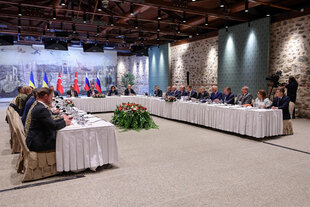 Verhandlungsrunde in Istanbul