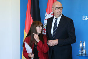 Katrin Lange und Dietmar Woidke
