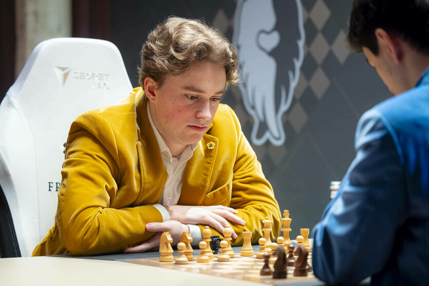 Schachprofi Vincent Keymer