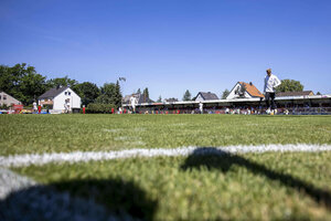 Panorama des Stadions von Havelse