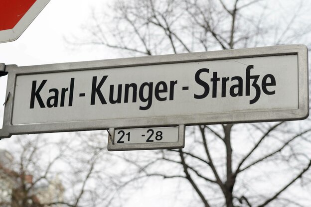Straßenschild 