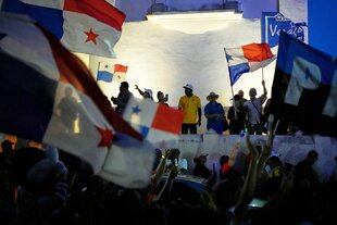 Antiregierungs-Demos in Panama City