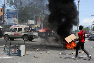 Anwohner protestieren gegen Ganggewalt in Port-au-Prince