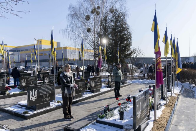 Friedhof in Kiew