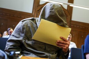 Abu Walaa vor dem Verwaltungsgericht Düsseldorf am 11. Juni