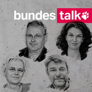 Köpfe von Ulrike Herrmann, Pascal Beucker, Bernd Pickert und Ulrike Winkelmann