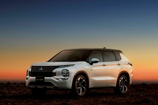 Werbebild von Mitsubishi für ihren neusten Straßenkreuzer SUV