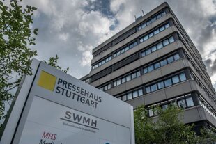 Zu sehen ist das Pressehaus Stuttgart.