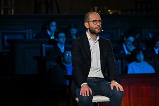 Francesco Cancellato zu Gast in einer Talkshow