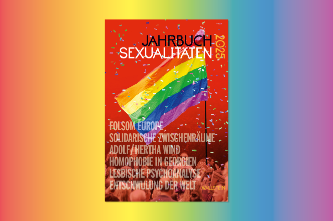 Das Buchcover des Jahrbuch Sexualitäten 2025