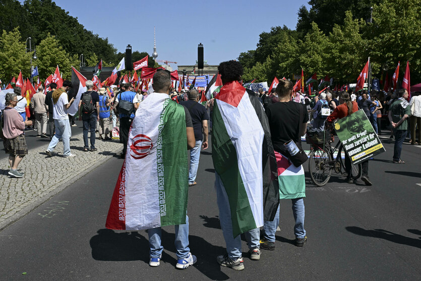 Demo gegen Krieg am vergangenen Wochenende in Berlin