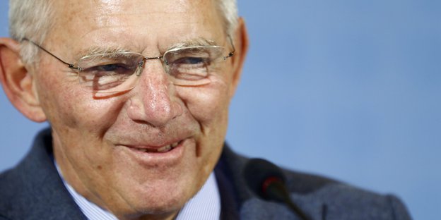 Porträt Wolfgang Schäuble