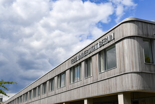 Das Universitätsgebäude «Holzlaube» der Freien Universität