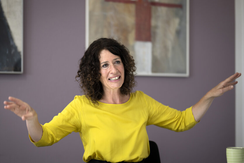 Das Bild zeigt Grünen-Fraktionschefin Bettina Jarasch.