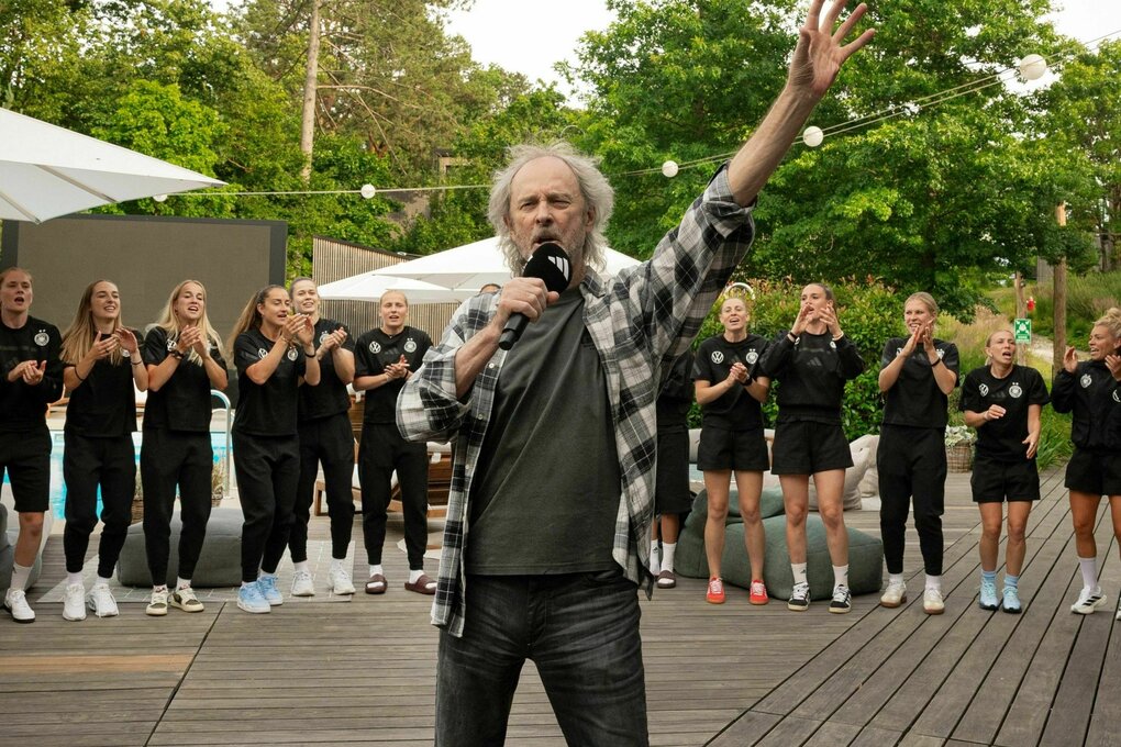 Wolfgang Petry beim DFB