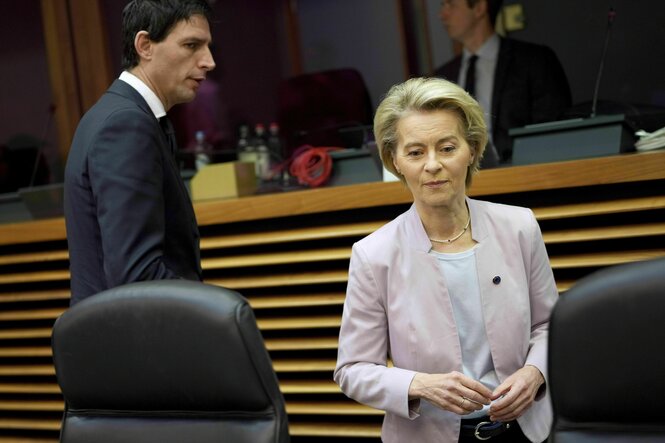 Ursula von der Leyen und Wopke Hoekstra