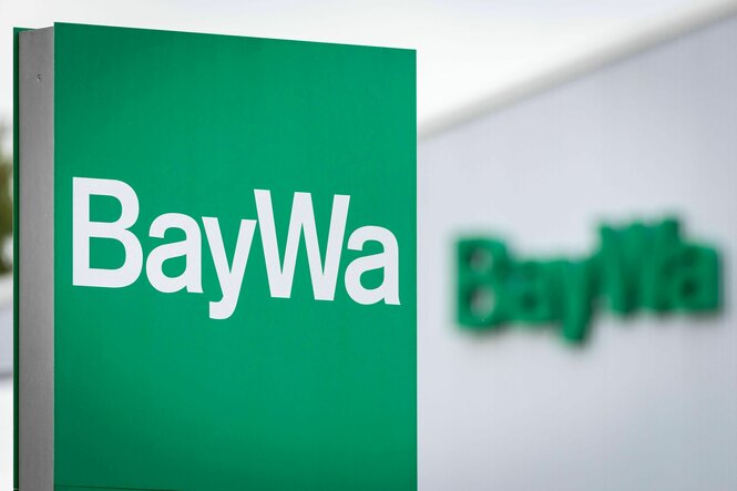 Der Baywa-Schriftzug
