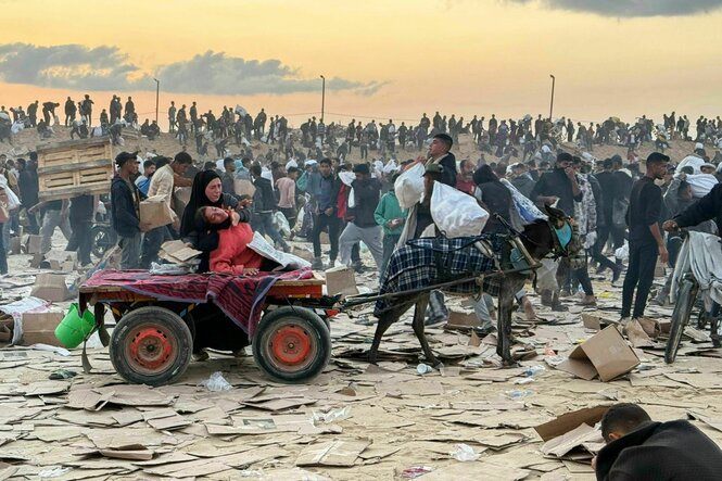 Szene aus Gaza