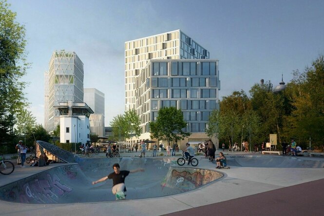 Simulierte Urbanität: Investorenträume für den Gleisdreieckpark