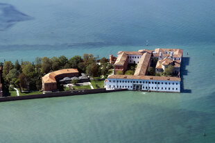Blick auf die Insel San Servolo