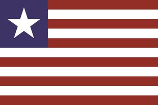 Flagge Liberias