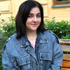 Die Autorin Walerija Samoshyna
