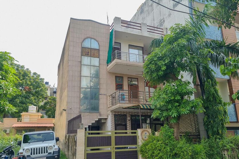 Ein Wohnhaus
