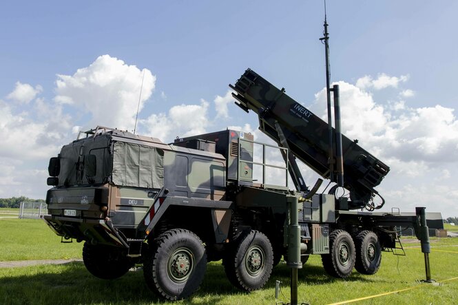 Patriot Luftabwehrsystem.