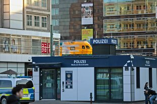 Die Polizeiwache auf dem Alexanderplatz