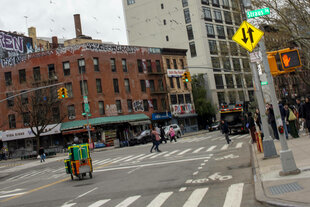 Dimes-Square in New York.