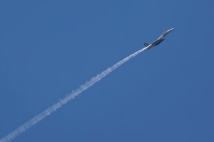 Ein israelischer Kampfjet