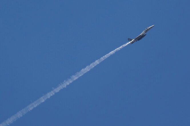 Ein israelischer Kampfjet