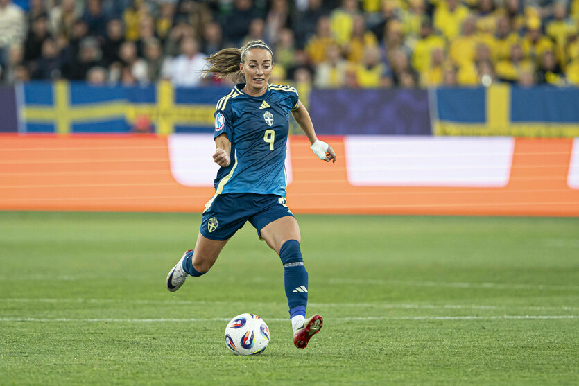 Asllani am Ball