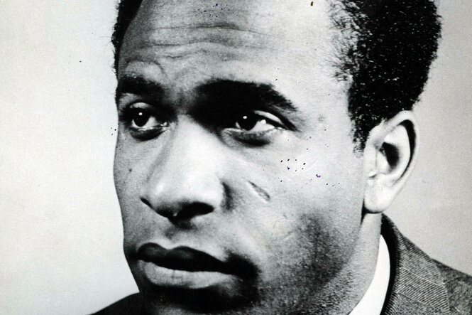 Gesicht von Frantz Fanon