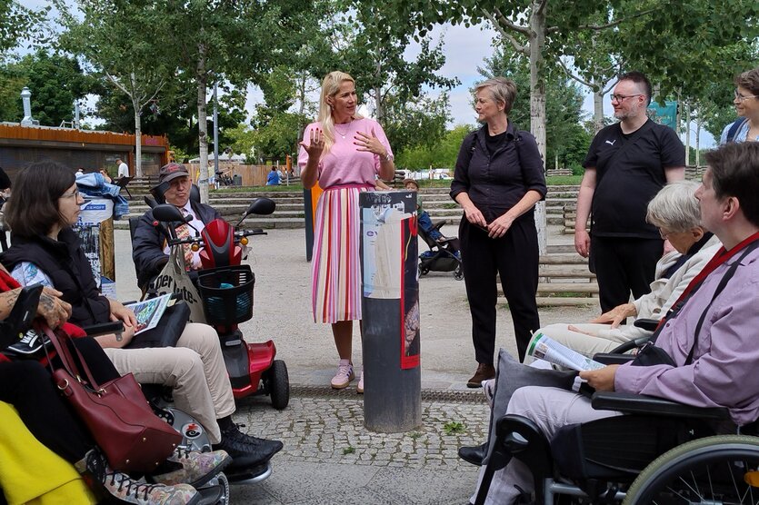 Spaziergang im Mauerpark