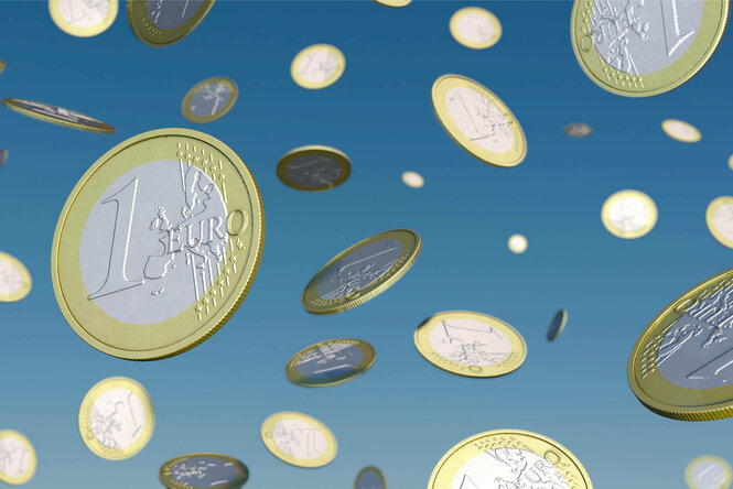 Das Bild zeigt Geld