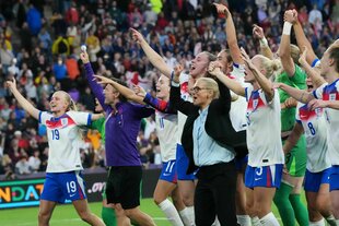 Jubel beim englischen Team