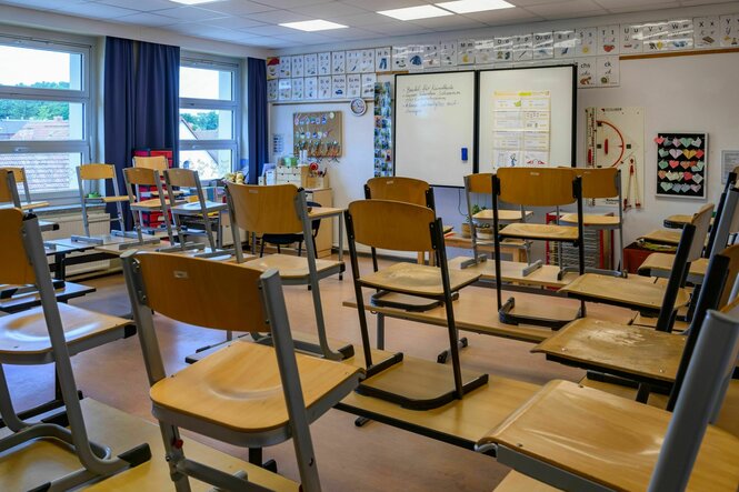 Leeres Klassenzimmer