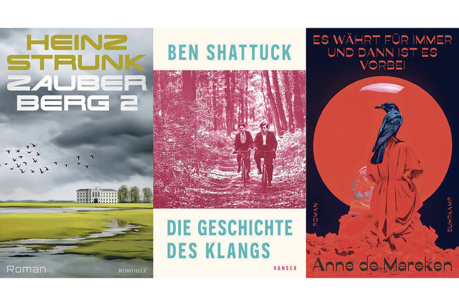 Drei Buchcover