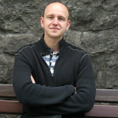 Der ukrainische Journalist Rostyslav Averchuk
