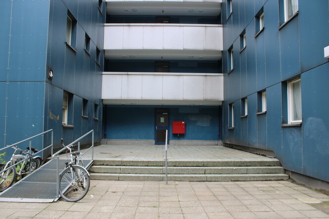 Das Haus in der Ritterstraße von außen