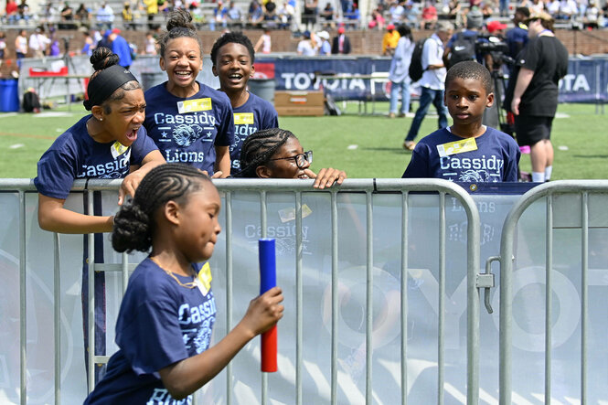 Kindersportfest in Philadelphia, April 2025
