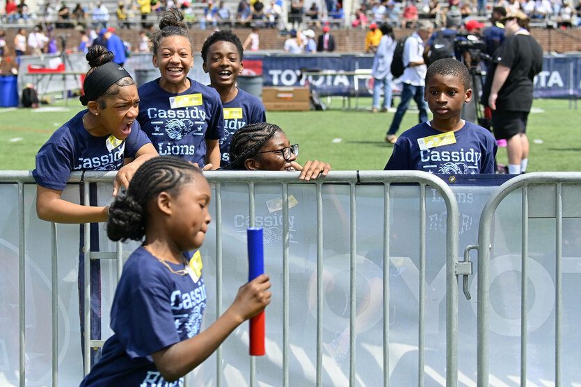 Kindersportfest in Philadelphia, April 2025