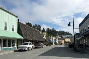 Die Haputstraße einer typischen us-amerikanischen Kleinstadt