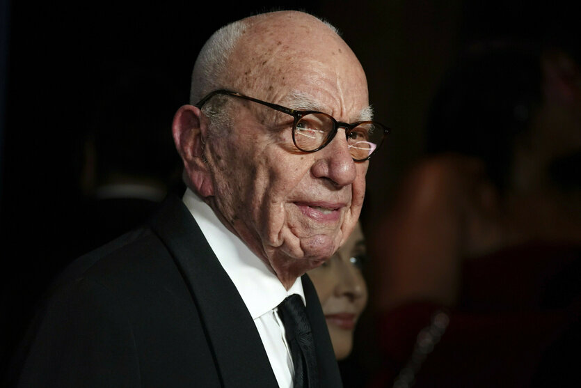 Rupert Murdoch lächelt