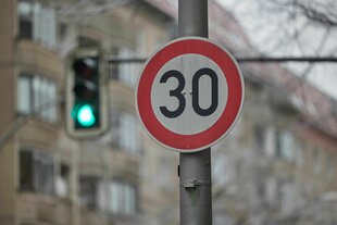 Tempo 30 Schild